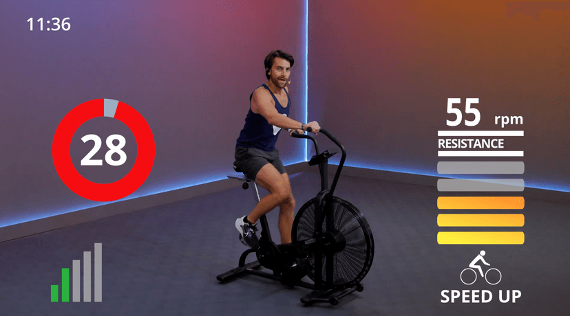 15 Min HIIT Pyramid Airbike #13