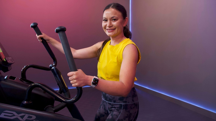 40 Min Beg No Incline Elliptical Workout #228