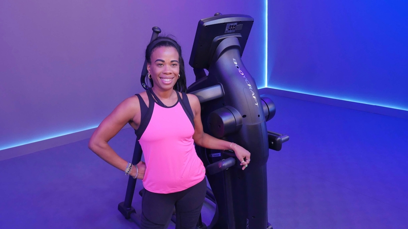 20 Min Beginner Slow Hill Elliptical Workout #258